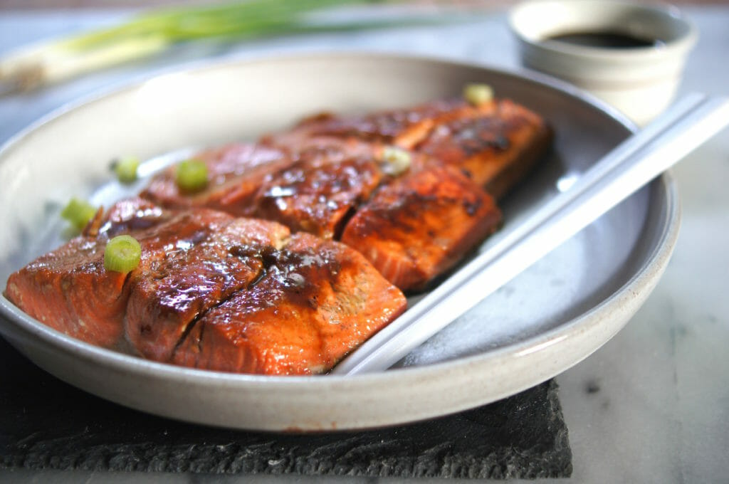 Miso Ginger Salmon as part of an anti-inflammatory diet