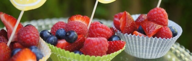 Berries as cute as a cupcake www.momskitchenhandbook.com