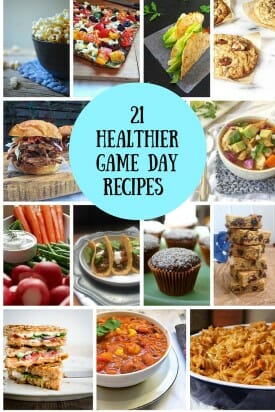 21 healthier game day recipes