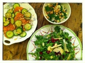 Trio of winter salads/ momskitchenhandbook.com