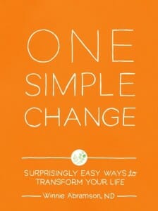 one simple change book 