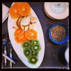 DIY Fruit and Yogurt Breakfast / momskitchenhandbook.com