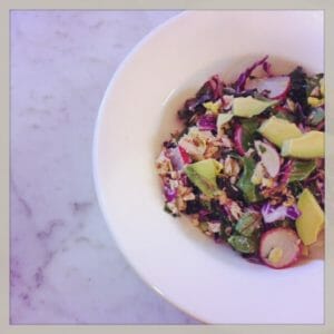 Beautiful Lunch Salad / momskitchenhandbook.com