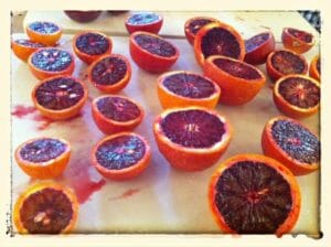 Blood oranges for mimosas / momskitchenhandbook.com