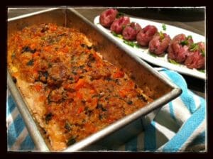 Beef and quinoa meatloaf / momskitchenhandbook.com