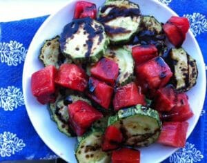 Grilled Zucchini and Tomato with Balsamic / MOMS KITCHEN HANDBOOK