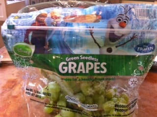 Olaf endorses grapes
