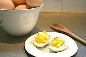 Simple deviled eggs