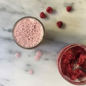 Raspberry Sorbetto Shake