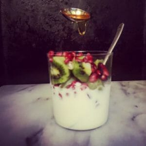 Yogurt Parfait with Honey
