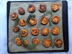 Sweet Potatoes Roasted