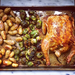 Sheet Pan Chicken and Vegetable Dinner