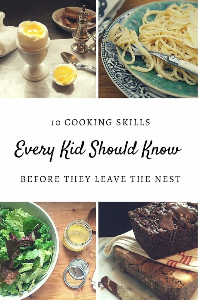 10 cooking skills every kid should know
