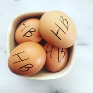 How to ID your hard boiled eggs