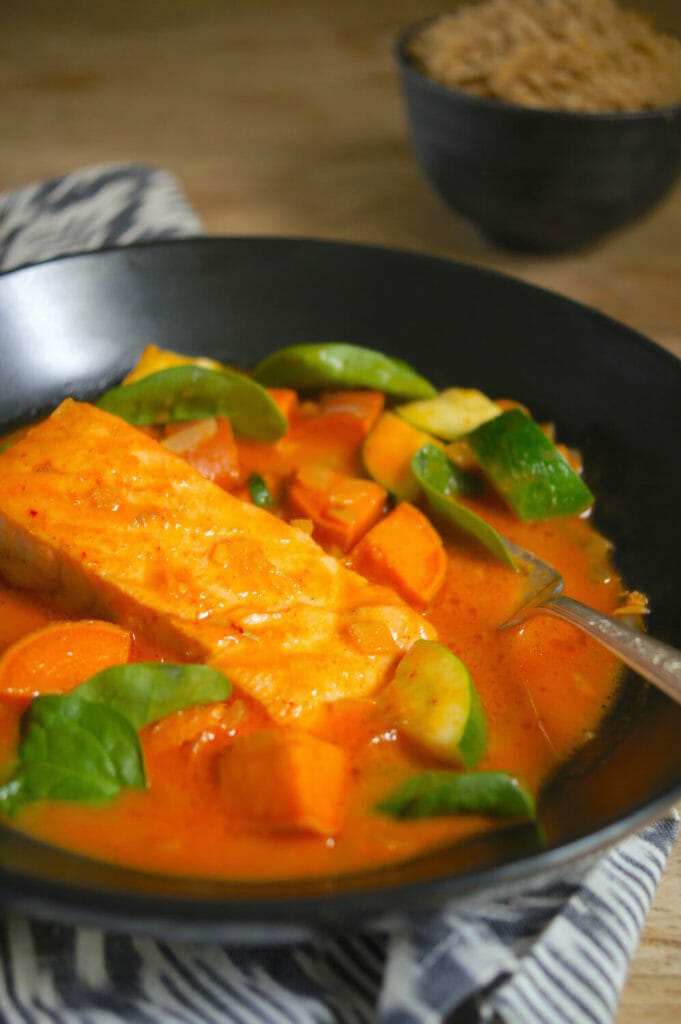 salmon curry