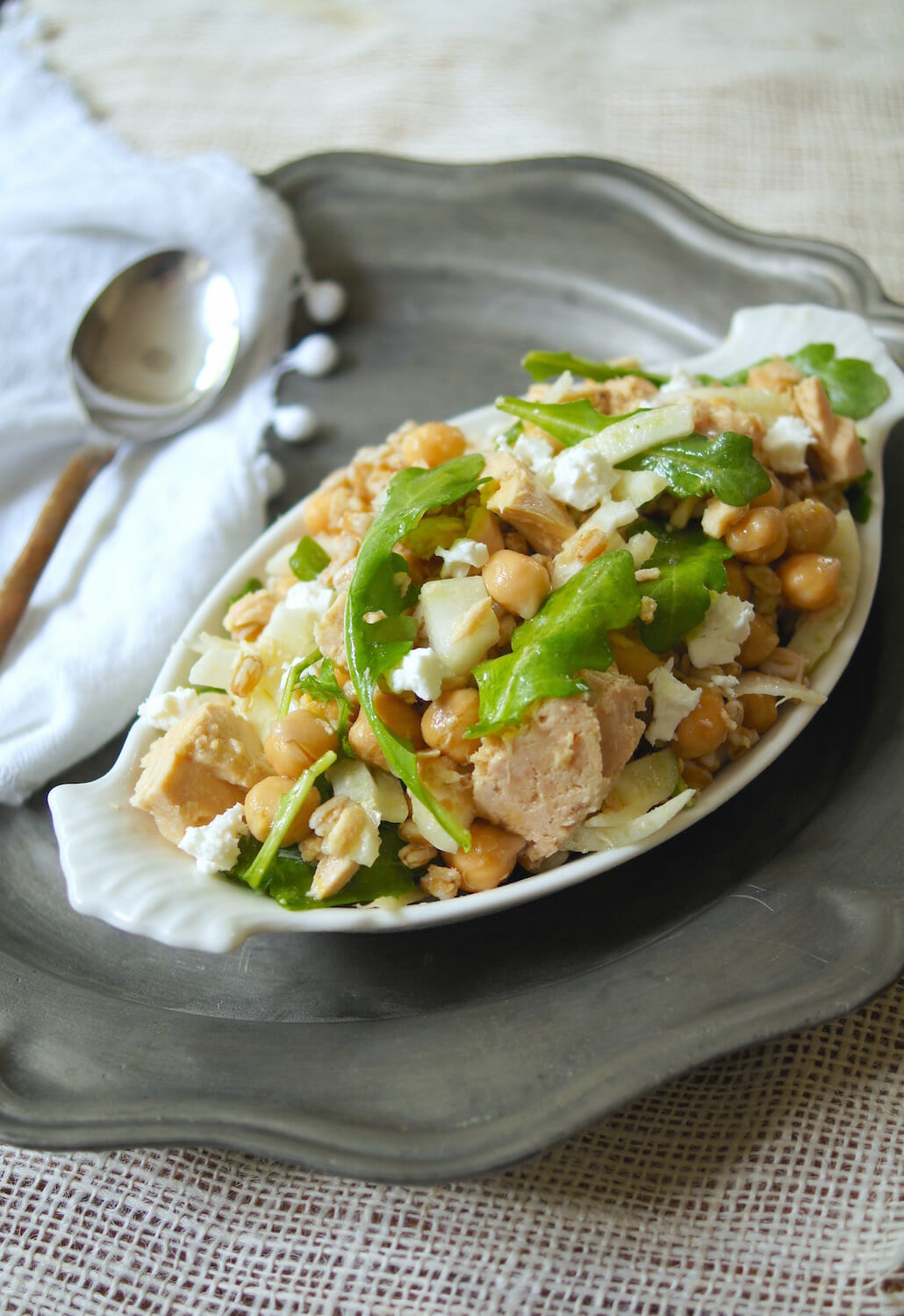 Farro, Fennel, and Tuna Salad Mom's Kitchen Handbook
