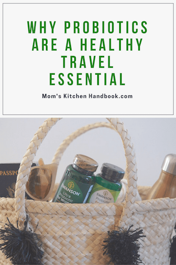 Probiotics and other travel essentials 