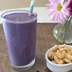 Wild Blueberry Brain Boosting Smoothie