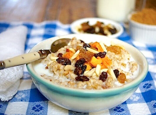 Overnight Steel Cut Oatmeal