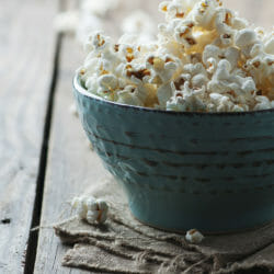 bowl of popcorn