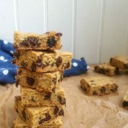 healthier blondies