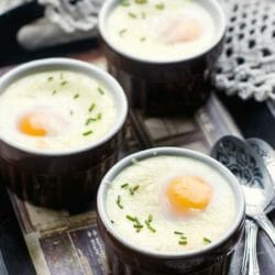 Buttery Baked Eggs