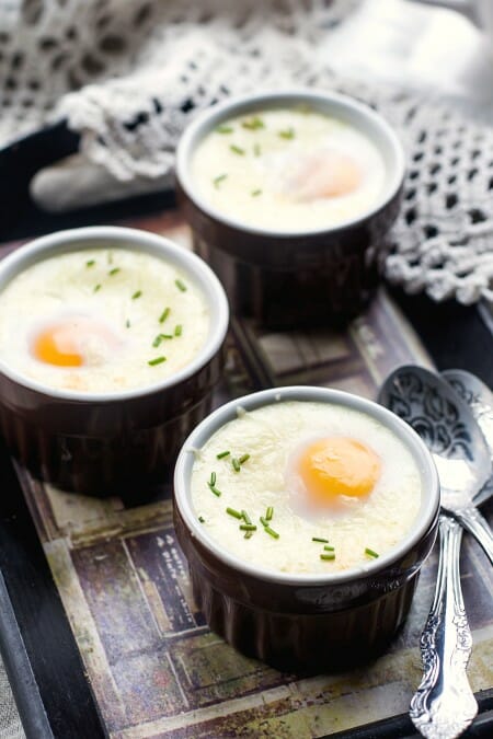 Buttery Baked Eggs