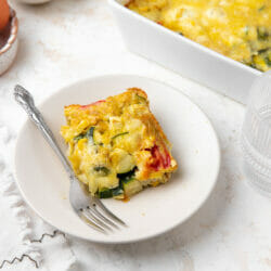 summer vegetable frittata