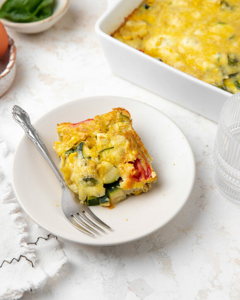 summer vegetable frittata