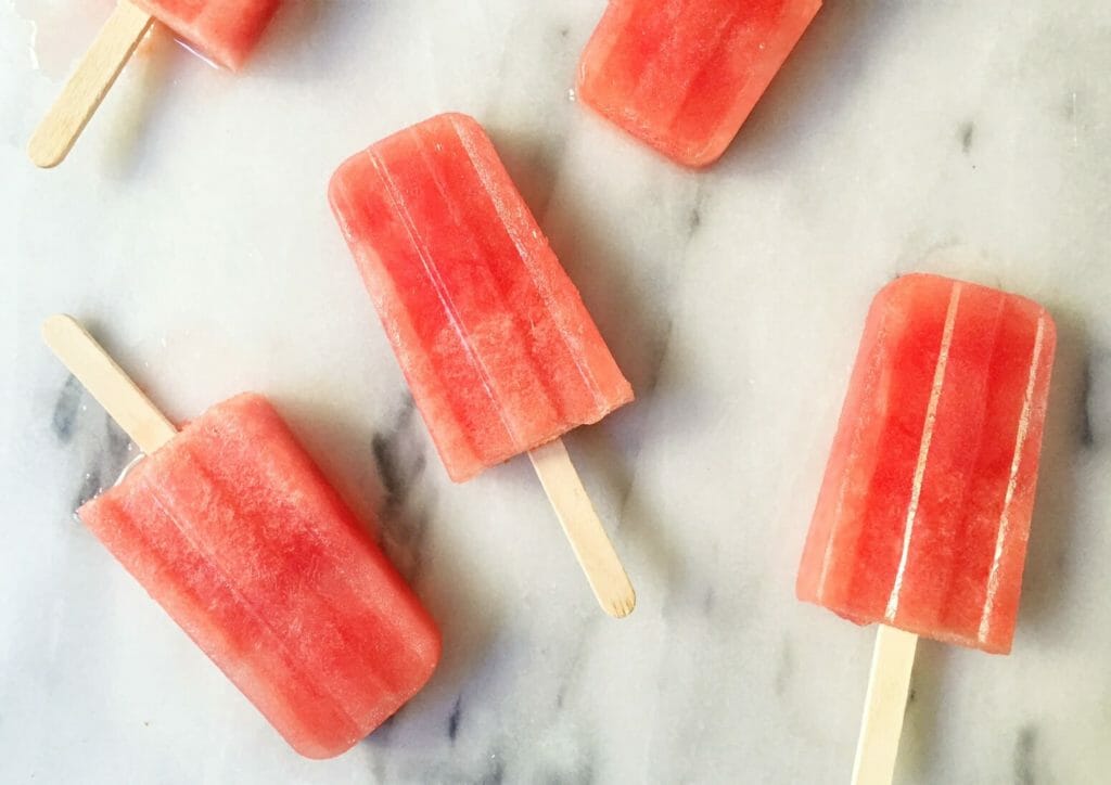 Watermelon Popsicles