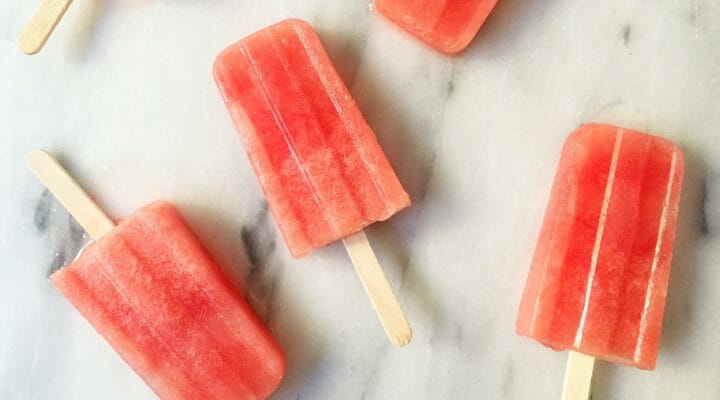 Watermelon Popsicles