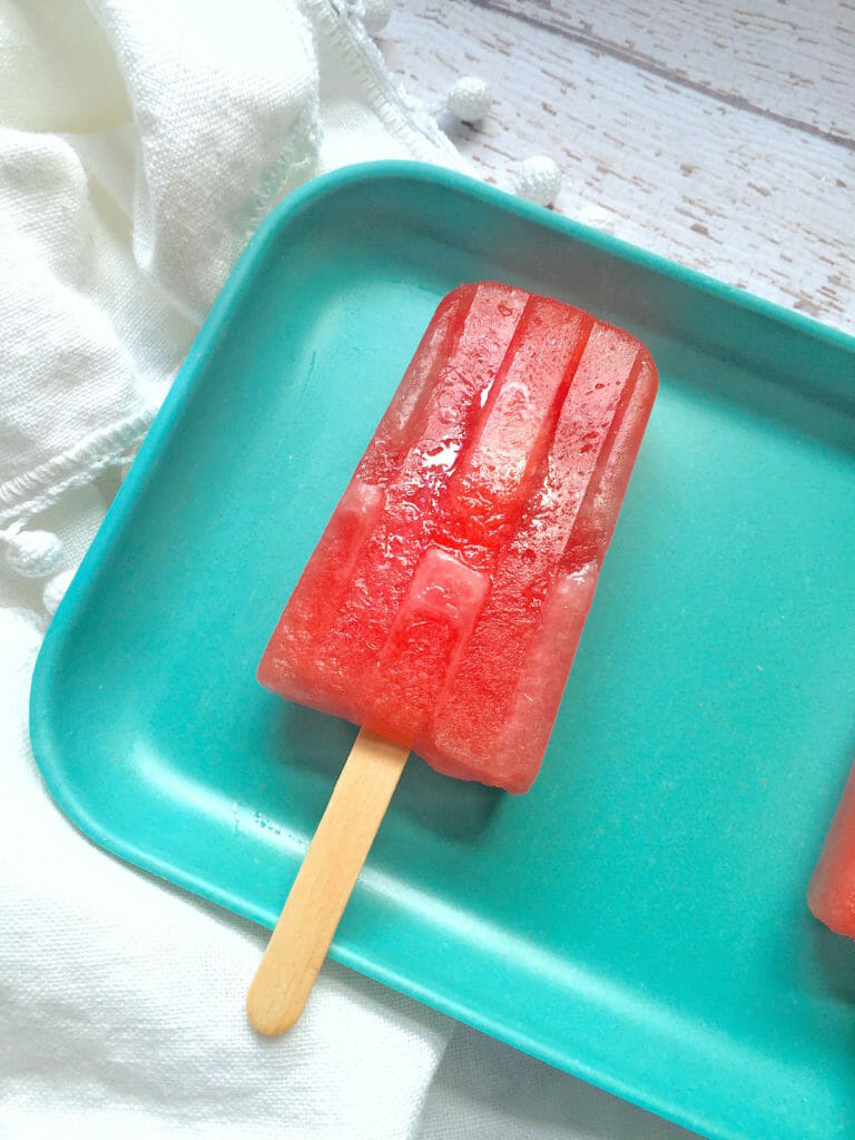 Watermelon Lime Ice Pops
