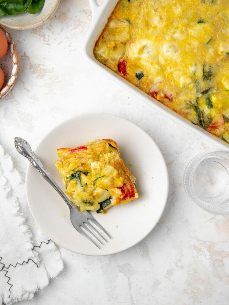 Summer Frittata - Domestically Blissful