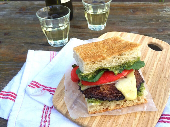 Portobello Mushroom Burger