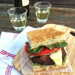 Portobello Mushroom Burger