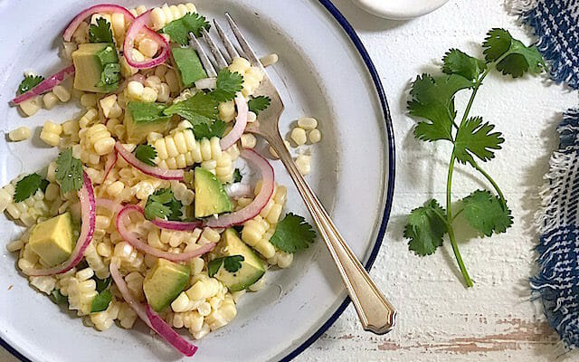 Corn Salad with Avocado