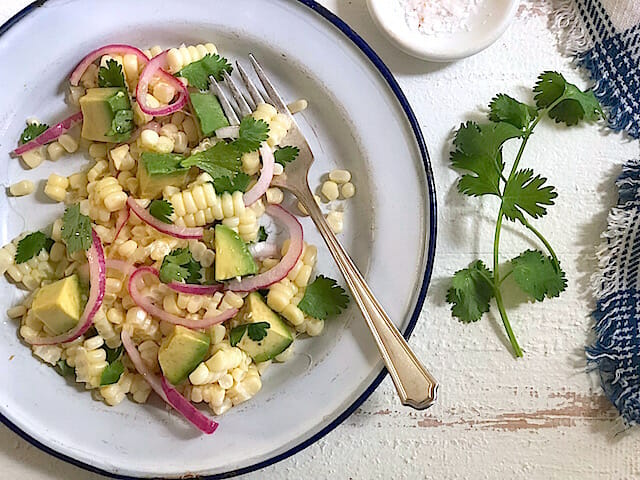 Corn Salad with Avocado