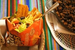 Healthier Walking Taco / momskitchenhandbook.com