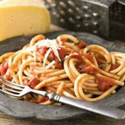 Best Tomato Basil Pasta inspired by Scarpetta - Mom's Kitchen Handbook