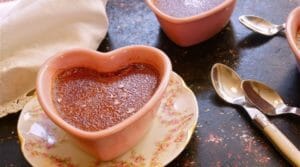 Lighter Chocolate Pot de Creme
