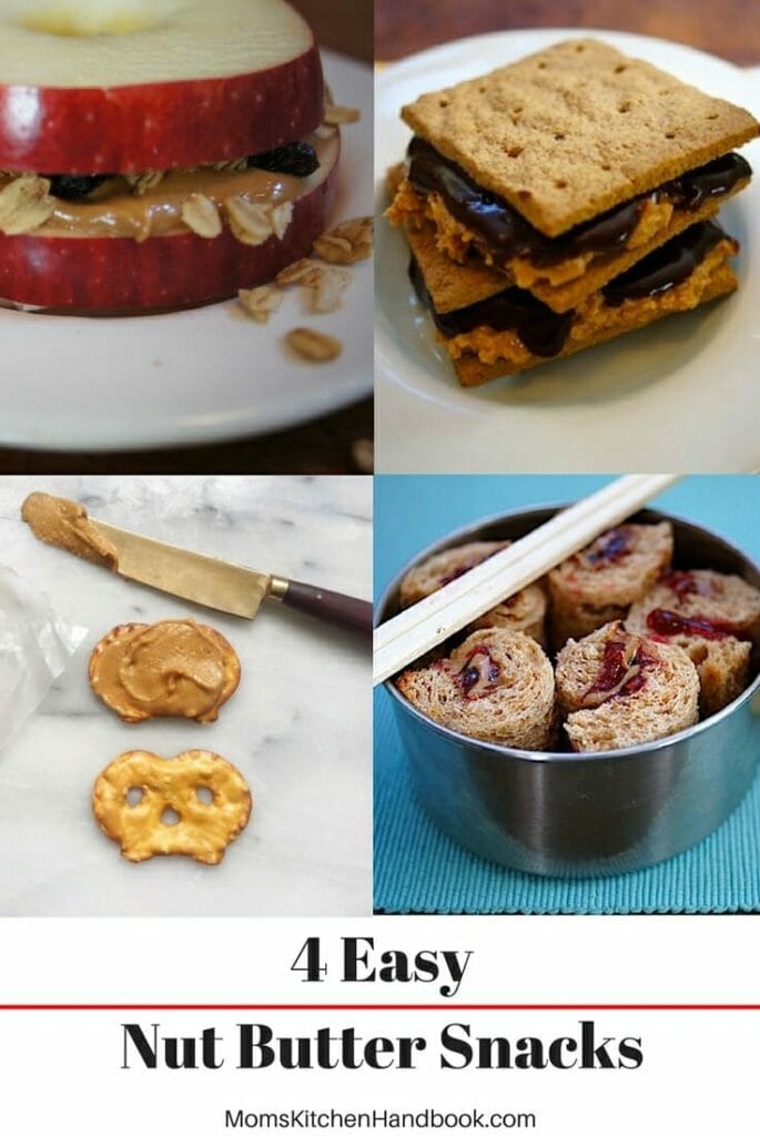 4 Easy Nut Butter Snacks