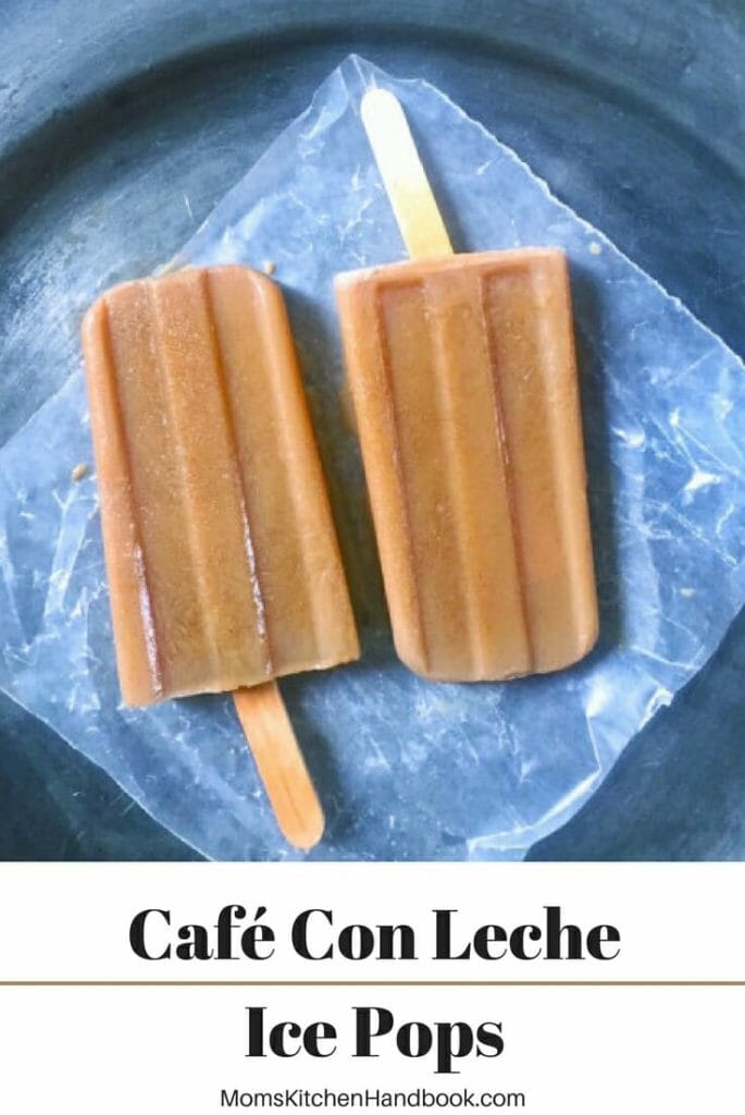 Iced Coffee Popsicles 