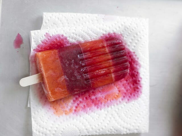 Striped Ice Pops