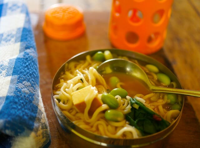 Lunch Box Ramen - Mom's Kitchen Handbook