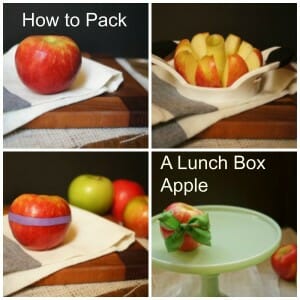 How to Pack a Lunch Box Apple
