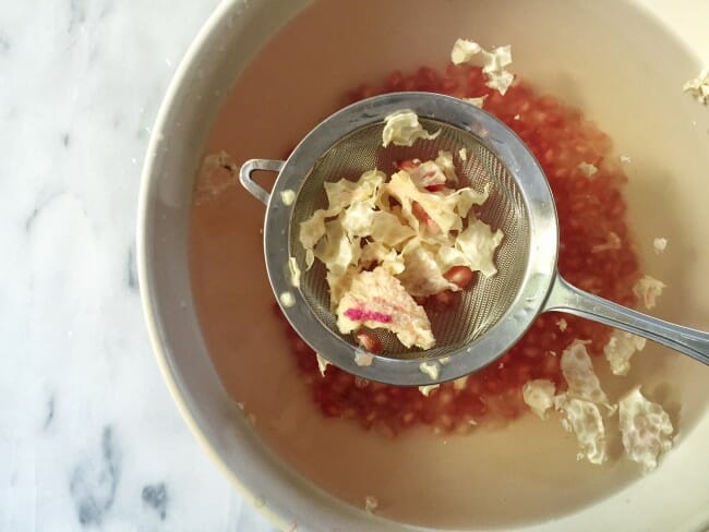 How to Seed A Pomegranate without making a mess