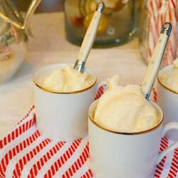 Egg Nog Floats