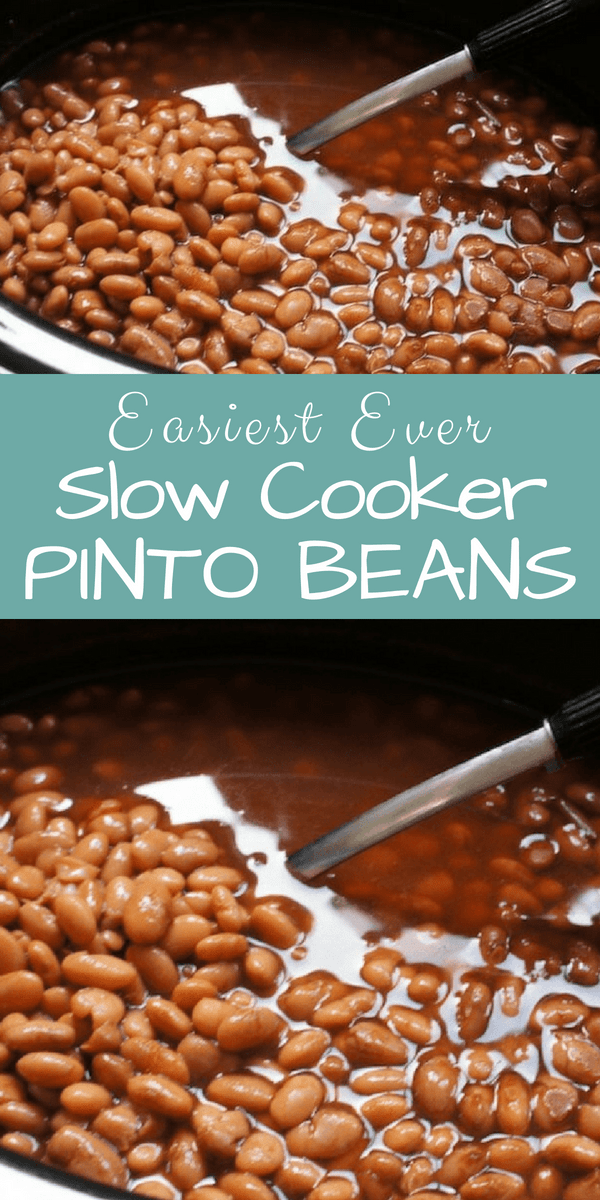 Slow Cooker Pinto Beans