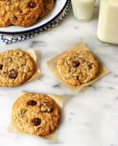 Healthier Chocolate Chip Cookies