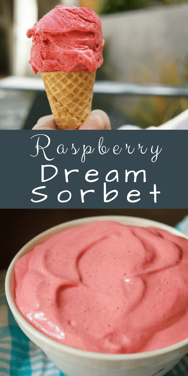 Raspberry Dream Sorbet - Mom&amp;#39;s Kitchen Handbook